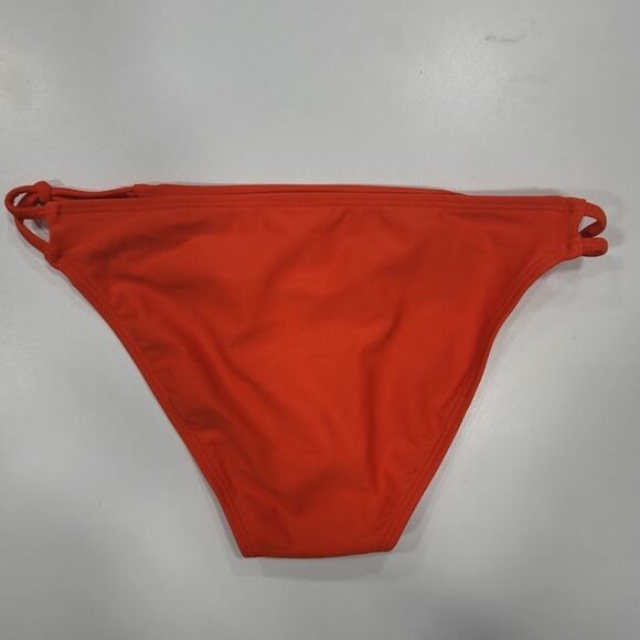 NWT Xhilaration Orange Mesh Bikini Set - Picture 10 of 12